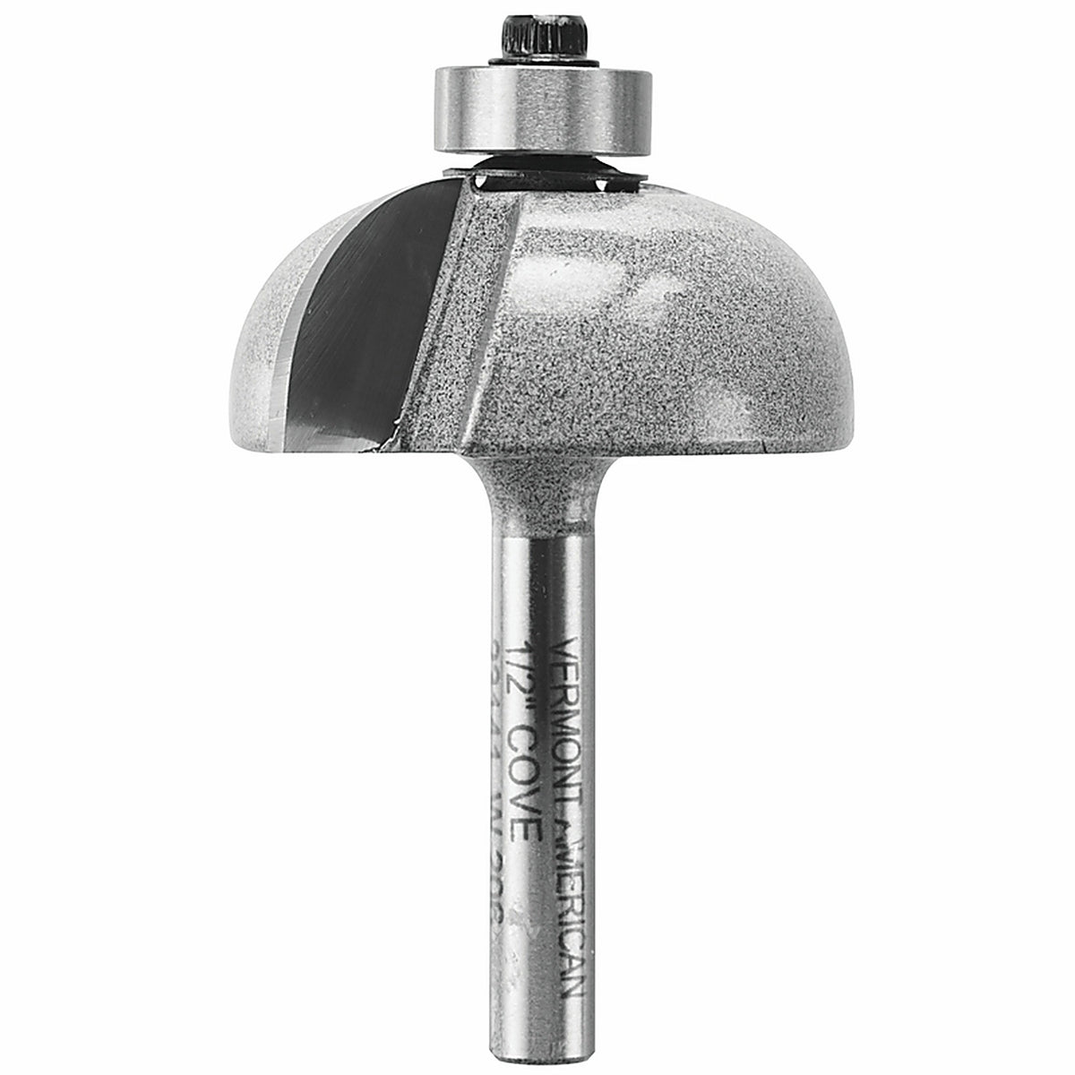 Vermont American 23141 1-1/2 in. D X 1/2 in. R X 2-7/16 in. L Carbide Tipped Cove Router Bit