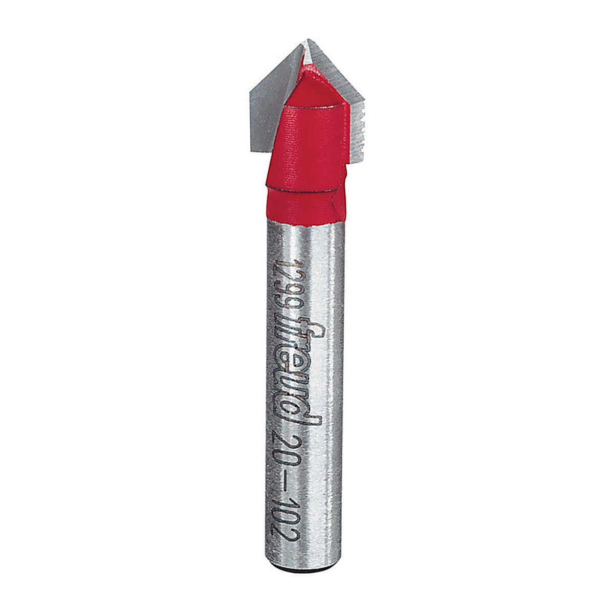 Freud - 20-102 - 3/8 In. D X 1-3/4 In. L Carbide V Grooving Router Bit