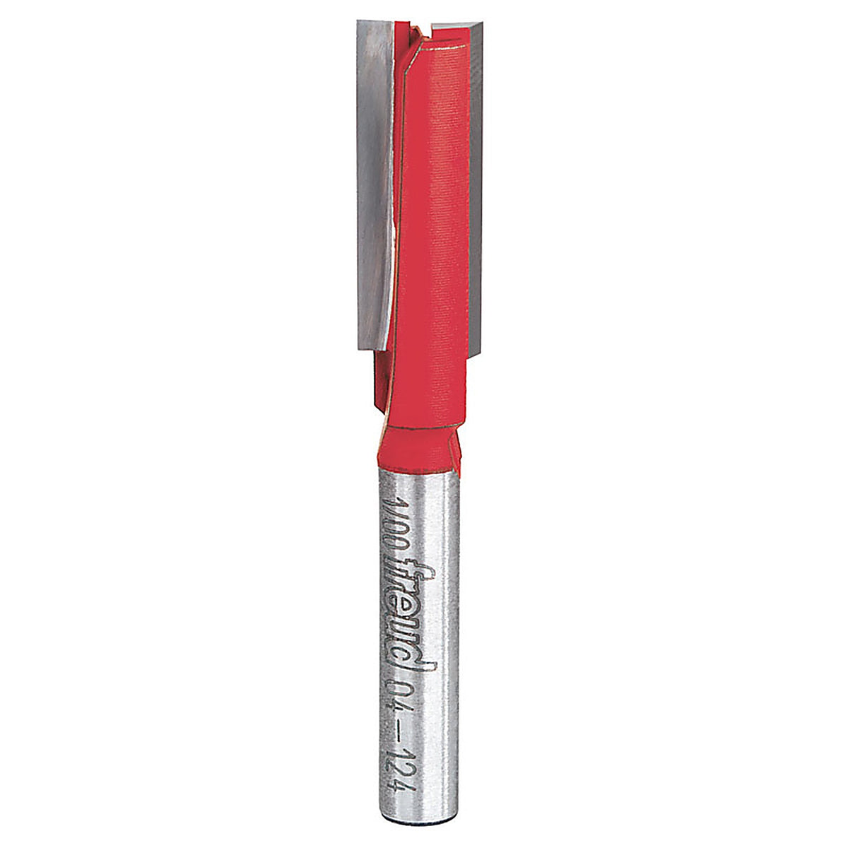 Freud 04-124 3/8 in. D X 2-1/2 in. L Carbide Double Flute Straight Router Bit