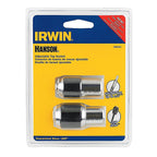 Irwin 3095001 Hanson 3/8 in. drive #0 to 1/2 in. Tap Adapter Set 2/pc.