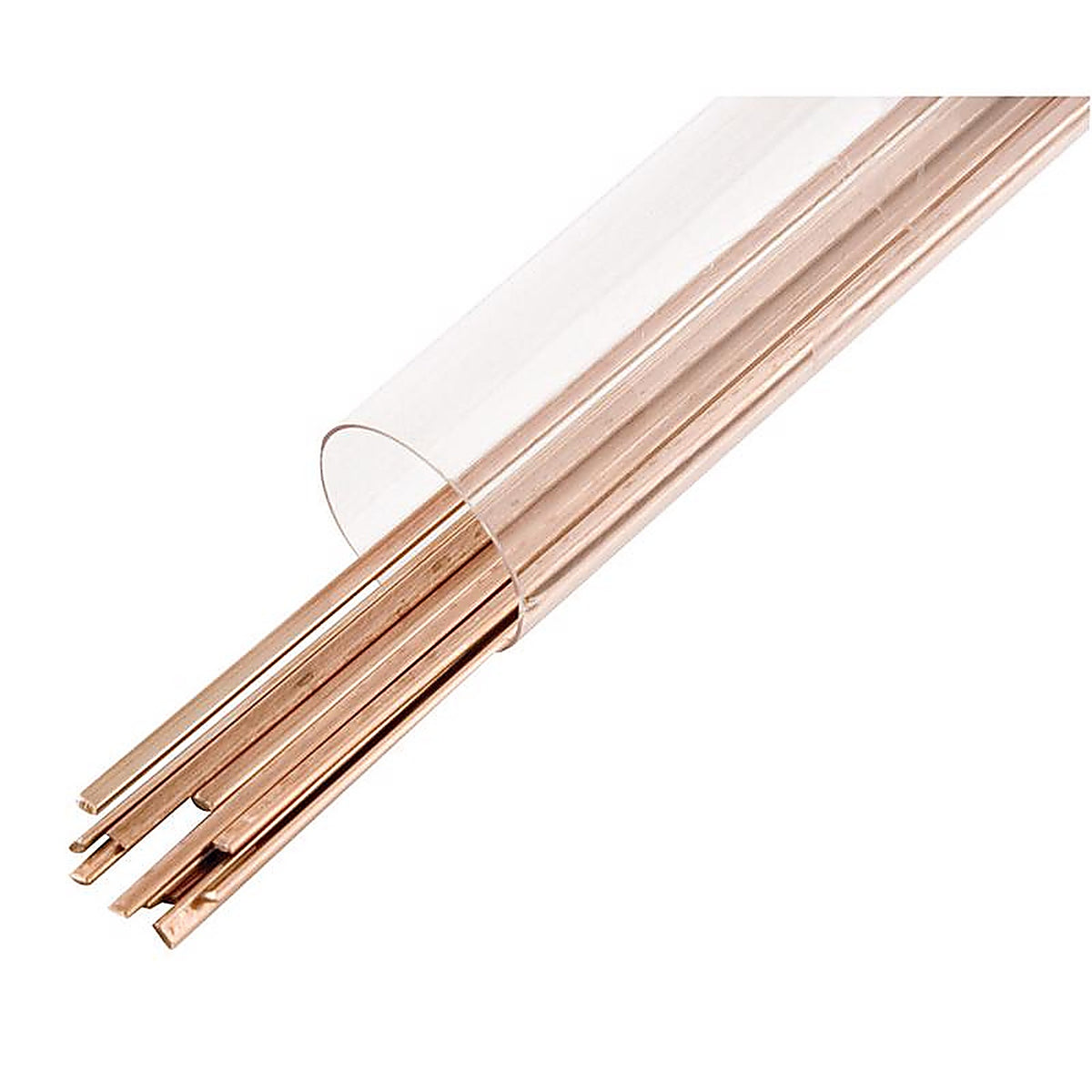 Forney 48571 1/8 in. D X 18 in. L Copper Welding Rods 40000 psi 0.5 lb
