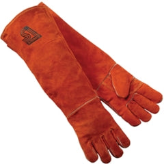 Steiner 21923 Welding Gloves, Y-Series, 23in. Shoulder Split Cowhide, Foam Lined, Burnt Orange