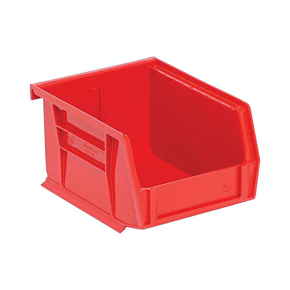Quantum Storage QUS210RD 5-3/8 in. L x 4-1/8 in. W x 2-13/16 in. H Tool Storage Bin Polypropylene 1 compartment