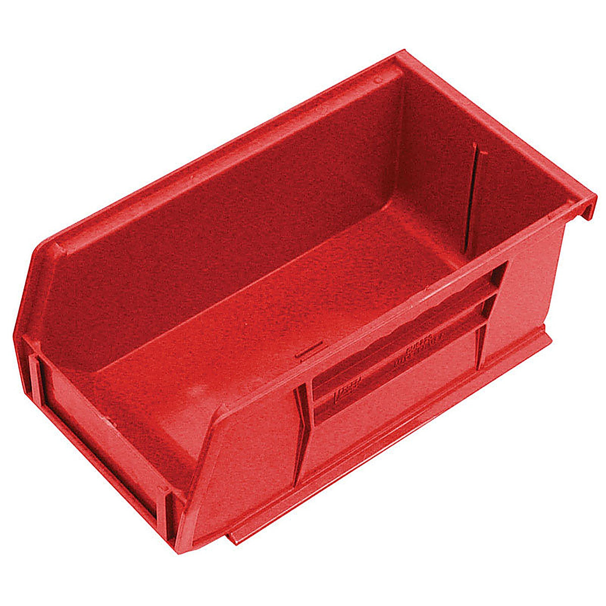 Quantum Storage QUS220RD 7-3/8 in. L x 4-1/8 in. W x 3 in. H Tool Storage Bin Polypropylene Red