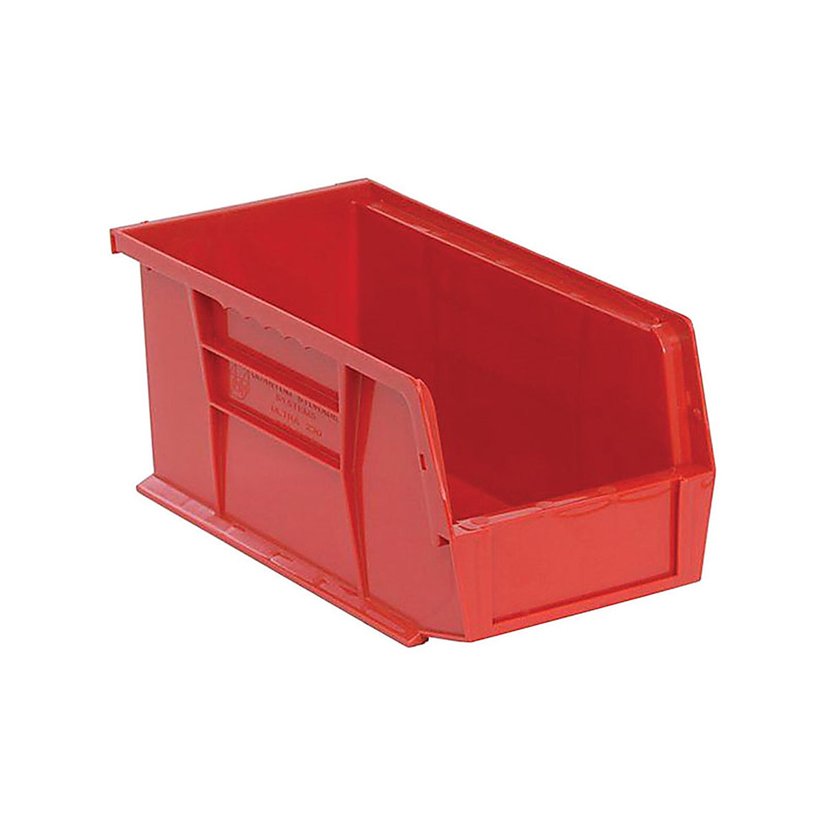 Quantum Storage QUS230RD 10-7/8 in. L x 5-1/2 in. W x 5 in. H Tool Storage Bin Polypropylene 1 compartment