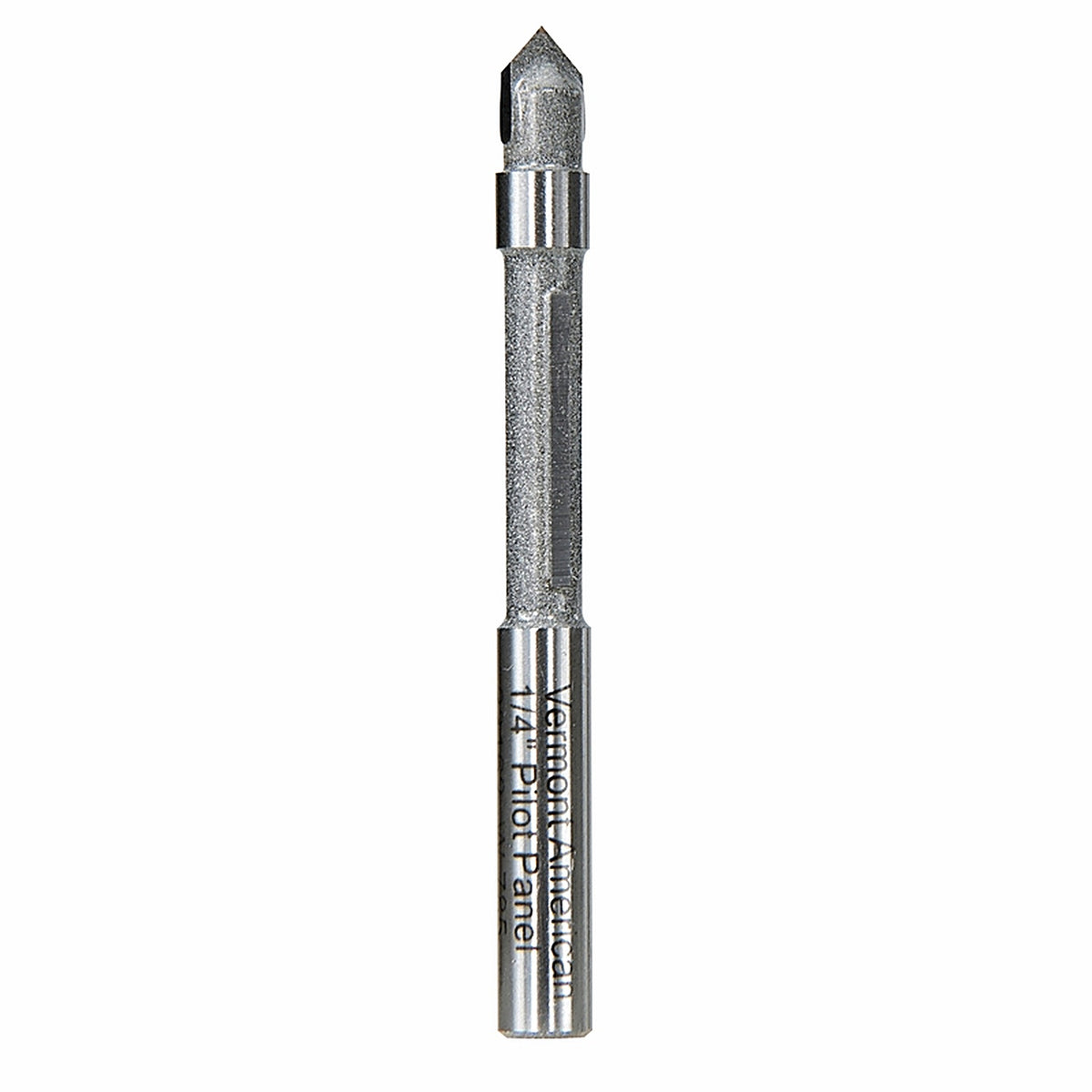 Vermont American - 23162 - 1/4 In. D X 1/4 In. X 2 In. L Carbide Tipped Pilot Panel Router Bit
