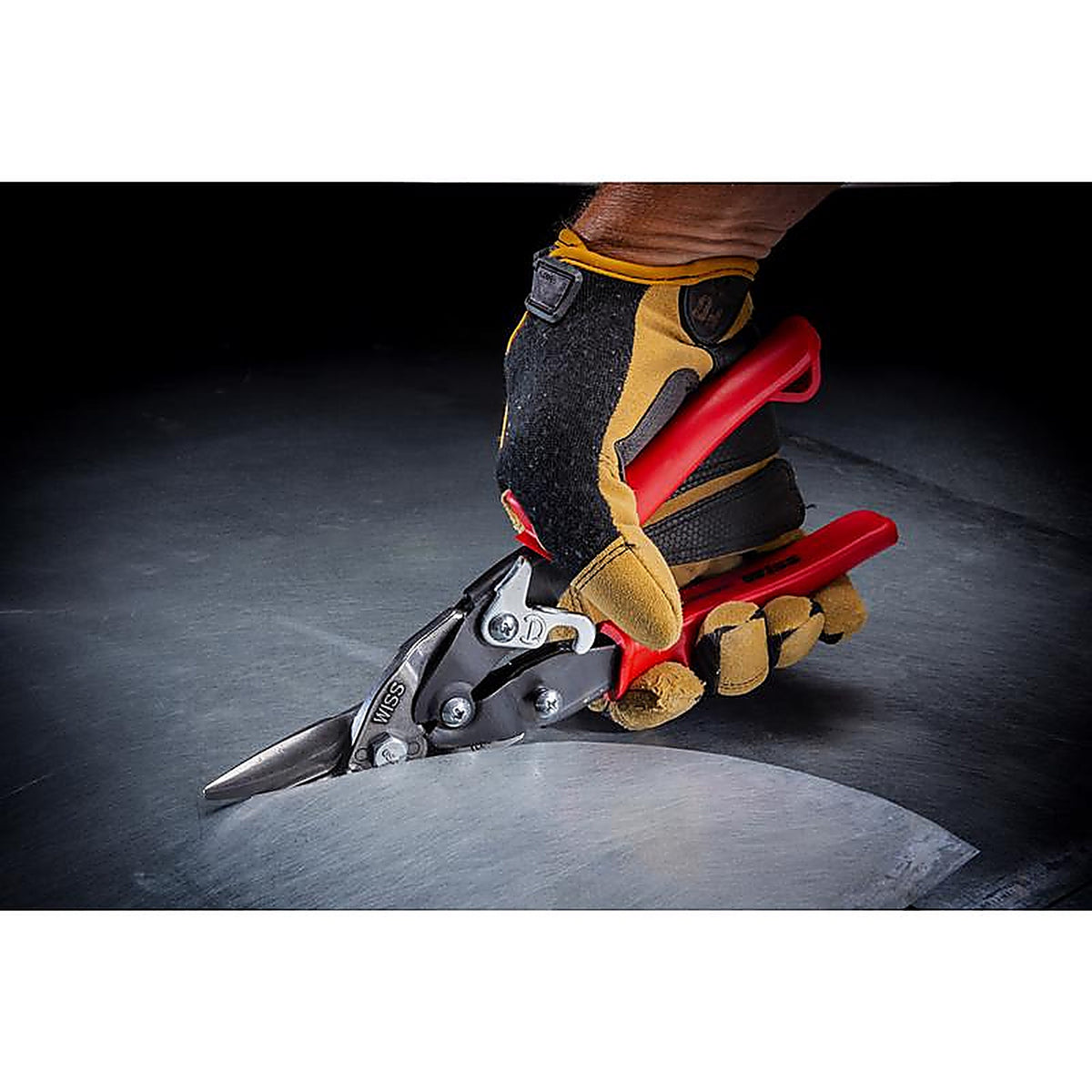 Crescent - M1R - Wiss 9-3/4 In. Stainless Steel Left Compound Action Aviation Snips 18 Ga. 1 Pack