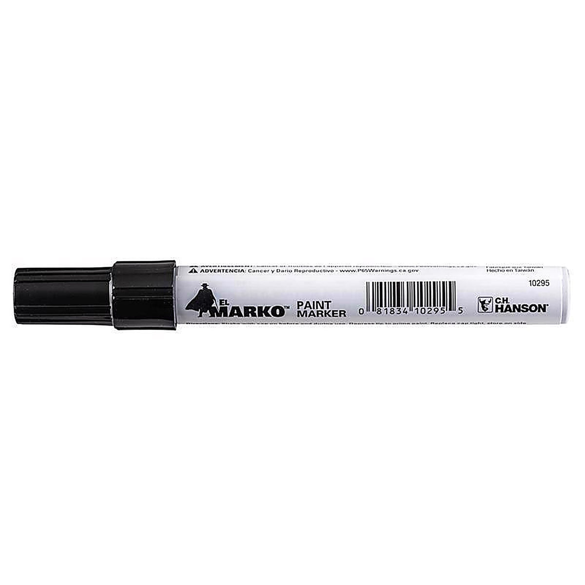 C.H. Hanson - 10295 - El Marko Black Valve Tip Paint Marker 1 Piece
