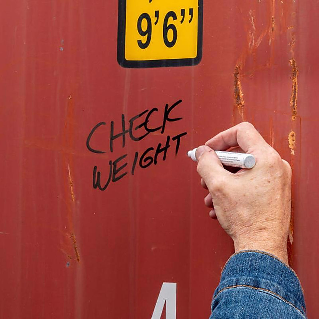 C.H. Hanson - 10295 - El Marko Black Valve Tip Paint Marker 1 Piece
