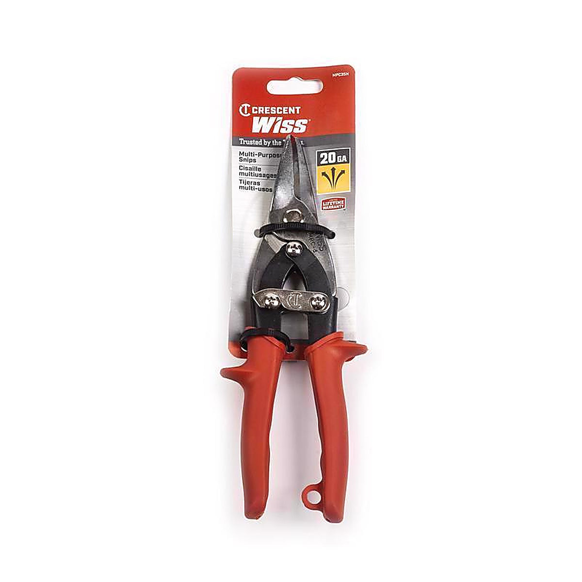 Crescent - MPC3N-06 - Metal Wiss 9 In. Molybdenum Steel Multi-Purpose Snips 20 Ga. 1 Pack