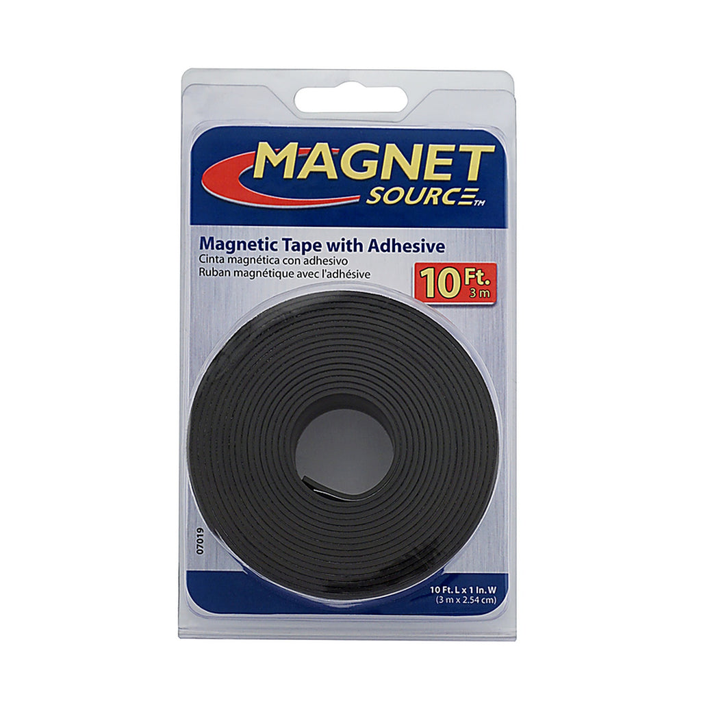 Master Magnetics 7019 The Magnet Source 1 in. W x 120 in. L Mounting Tape Black