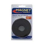 Master Magnetics 7019 The Magnet Source 1 in. W x 120 in. L Mounting Tape Black