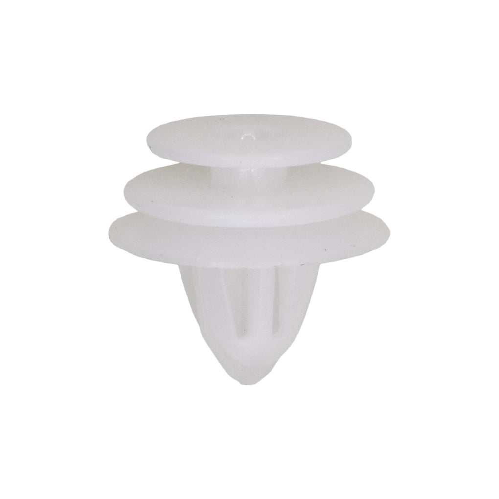 Auveco 22048 Subaru Retainer, White Nylon, 13mm Top Head, 16mm Middle Head