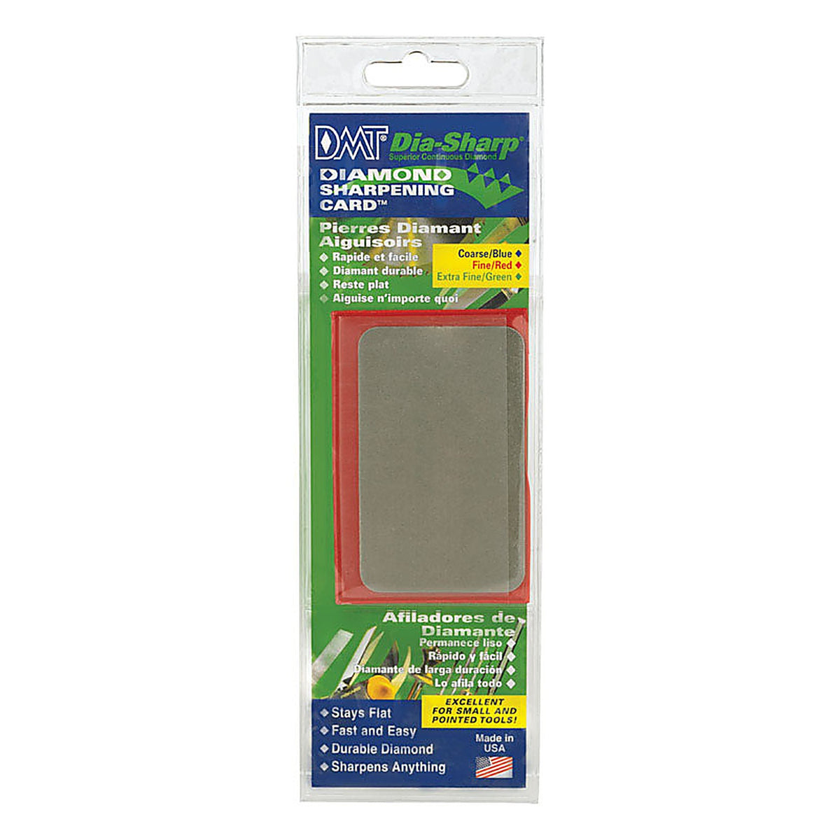 DMT - D3F - Dia-Sharp 3 In. D X 3 In. L Diamond Sharpener 600 Grit 1 Piece