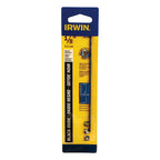 Irwin 66708 1/8 in. x 6 in. L High Speed Steel Split Point Drill Bit 1/pc.