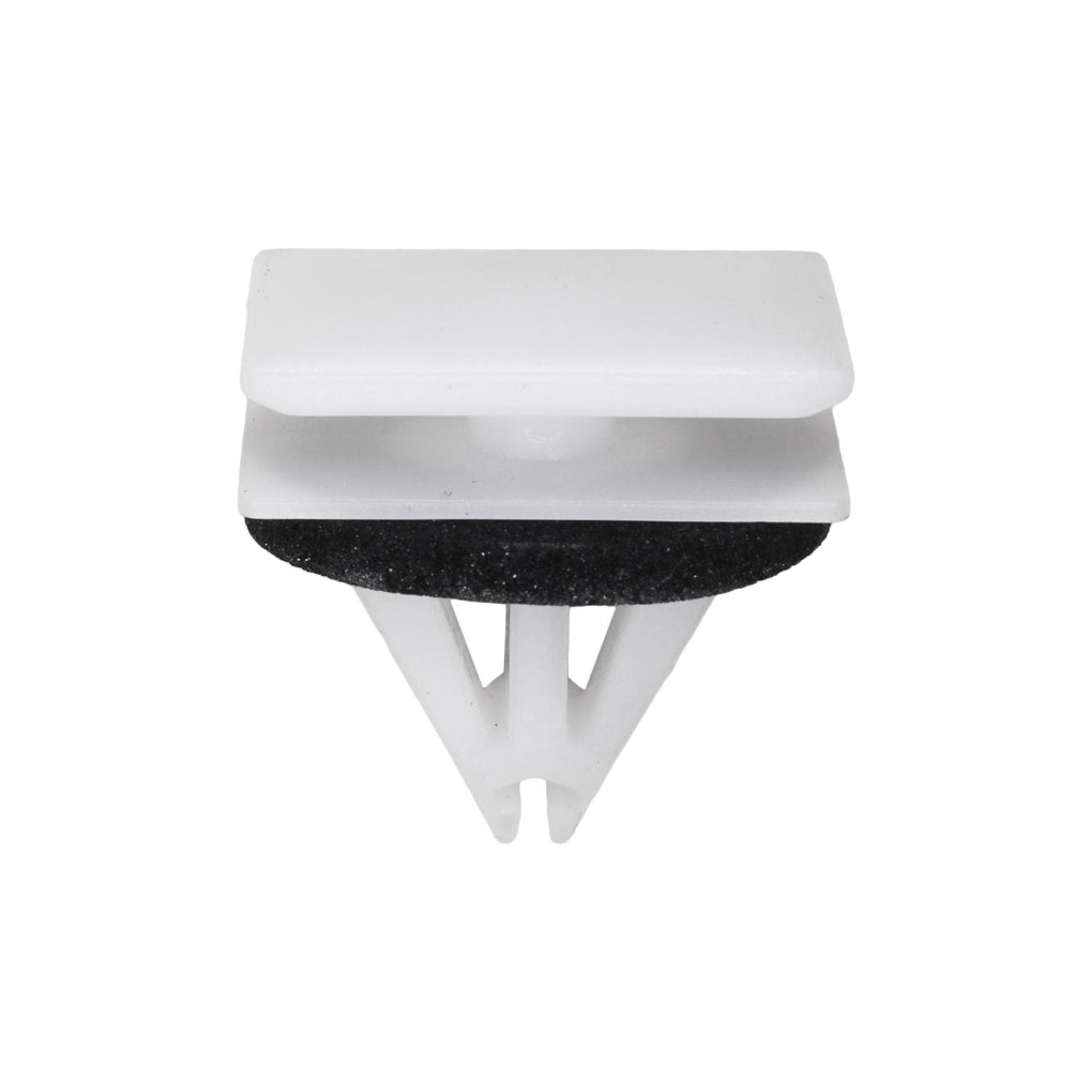 Auveco 22124 Ford Moulding Clip With Sealer, White Nylon