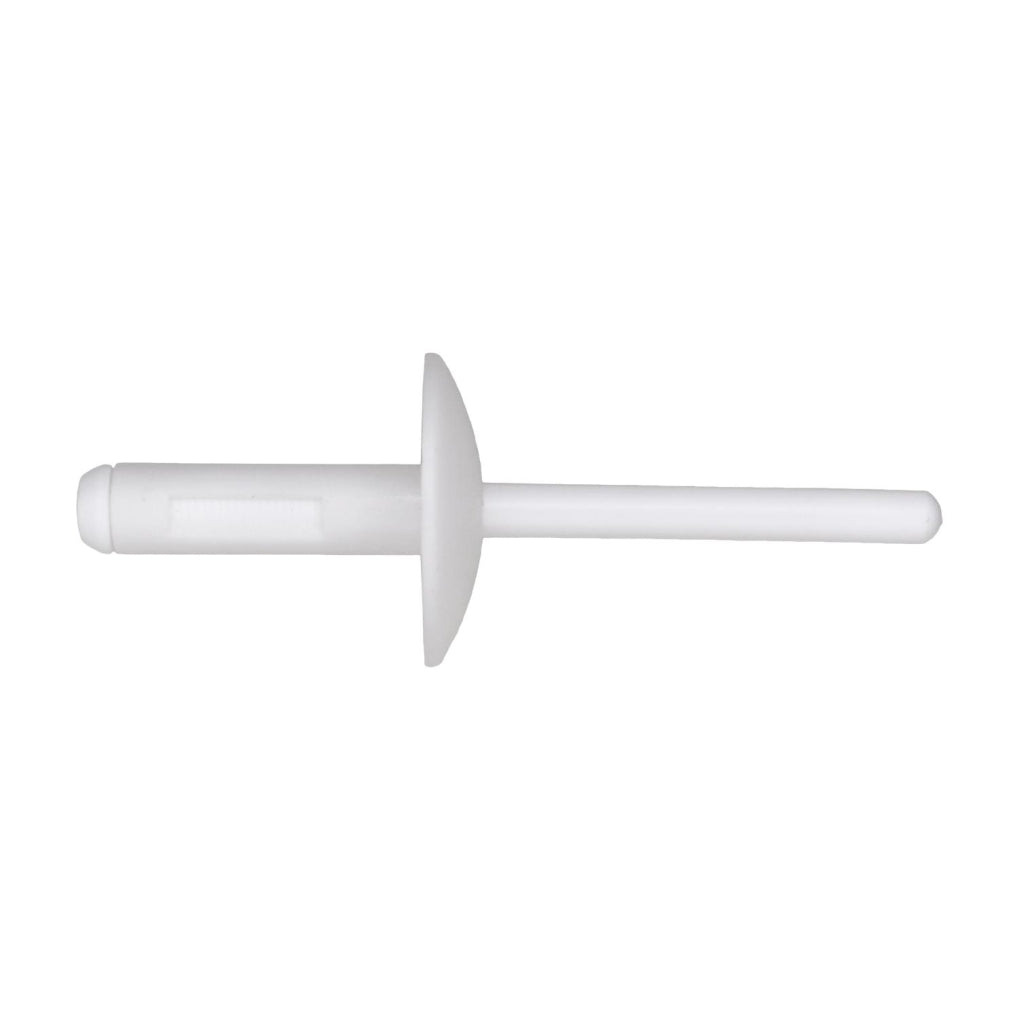 Auveco 22144 BMW Nylon Rivet, White Nylon