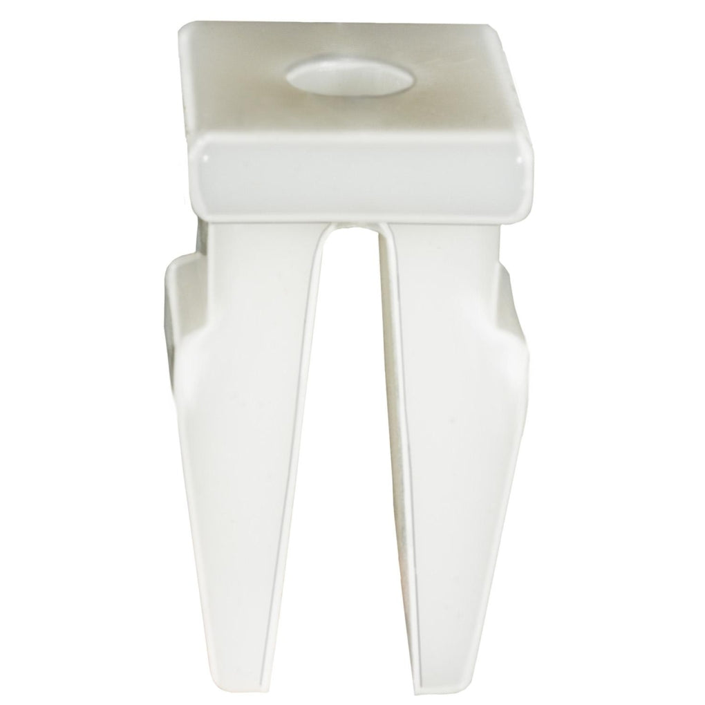 Auveco 22322 Hyundai Bumper Grommet, White Nylon