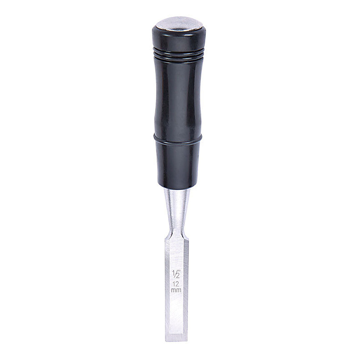 Steel Grip 2260529 1/2 in. W x 4 in. L Hardened Steel Wood Chisel Black 1/Pack