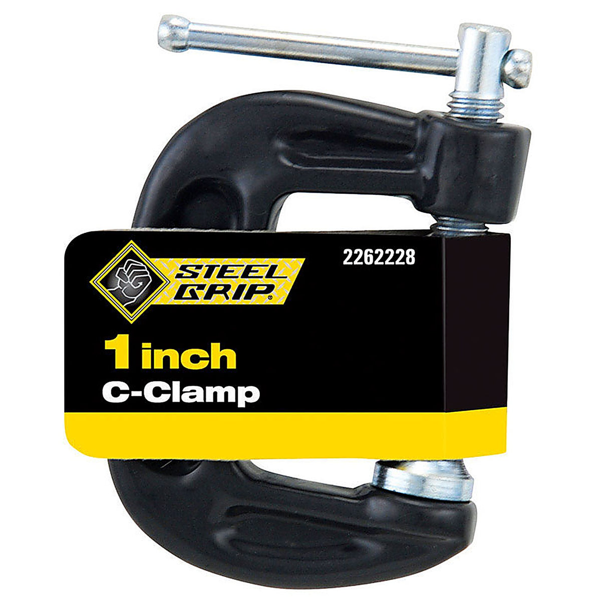 Steel Grip 2262228 1 in. Adjustable C-Clamp 1/pc.