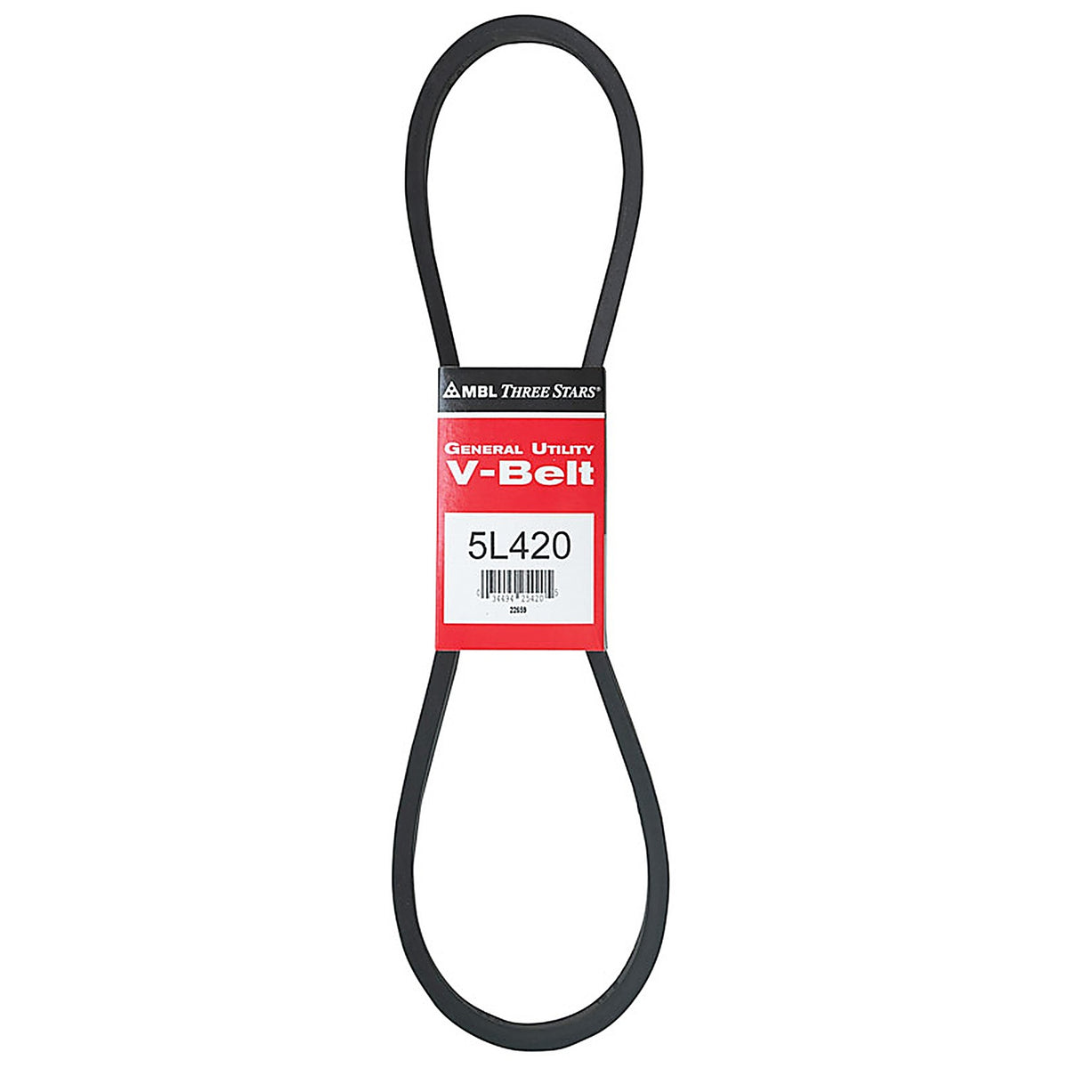 Mitsuboshi 5L420A FHP 5L420 General Utility V-Belt 0.63 in. W x 42 in. L For Fractional Horsepower Motors