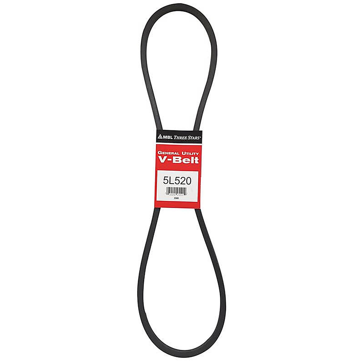 Mitsuboshi 5L520A FHP 5L520 General Utility V-Belt 0.63 in. W x 52 in. L For Fractional Horsepower Motors