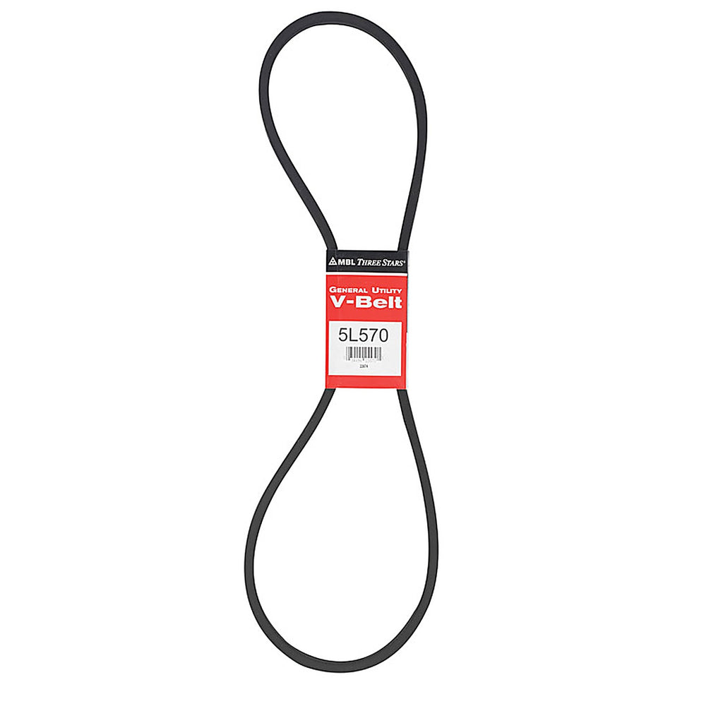 Mitsuboshi 5L570A FHP 5L570 General Utility V-Belt 0.63 in. W x 57 in. L For Fractional Horsepower Motors