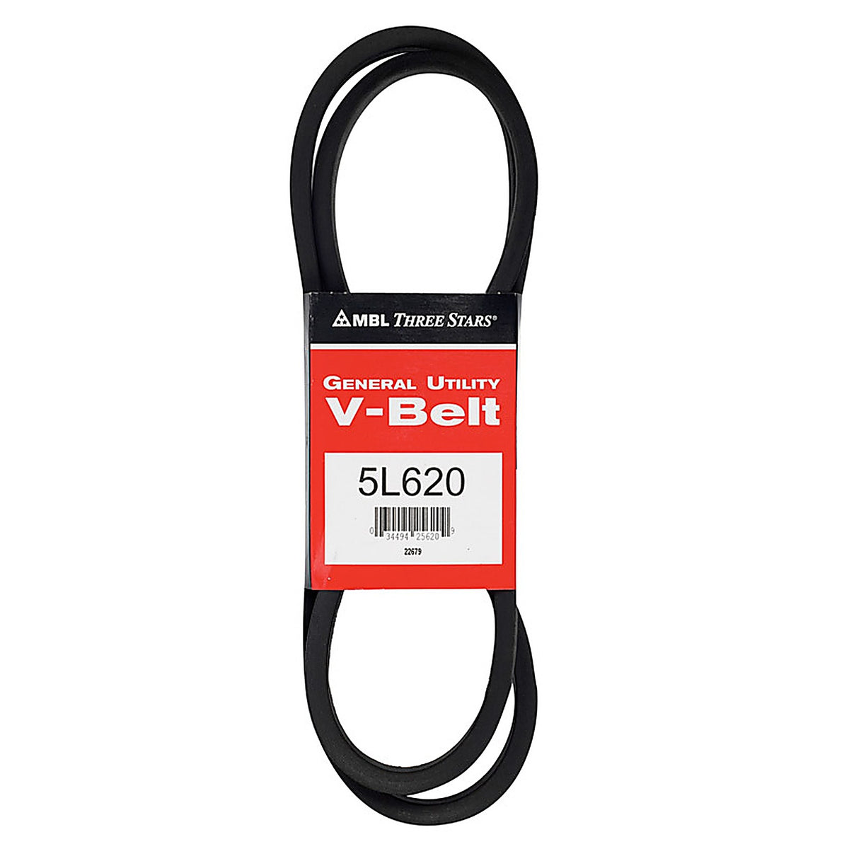 Mitsuboshi 5L620A FHP 5L620 General Utility V-Belt 0.63 in. W x 62 in. L For Fractional Horsepower Motors