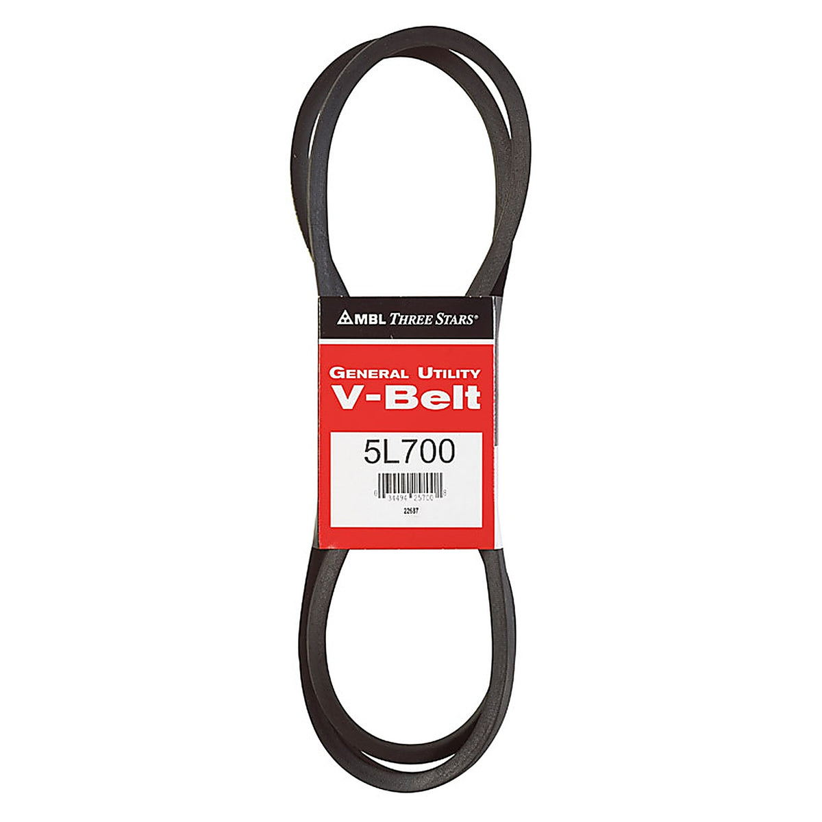 Mitsuboshi 5L700A FHP 5L700 General Utility V-Belt 0.63 in. W x 70 in. L For Fractional Horsepower Motors