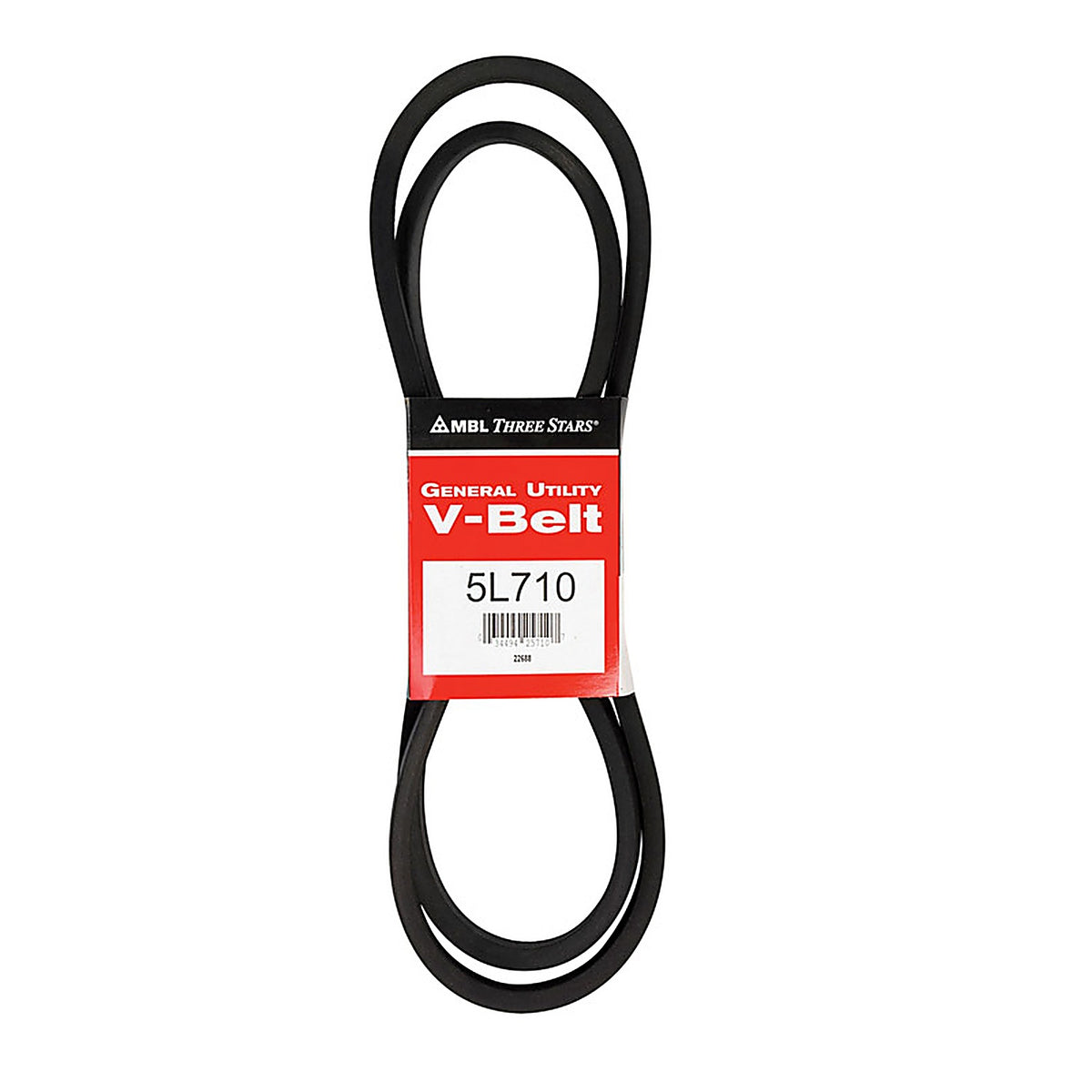 Mitsuboshi - 5L710A - FHP General Utility V-Belt 0.63 In. W X 71 In. L for Fractional Horsepower Motors