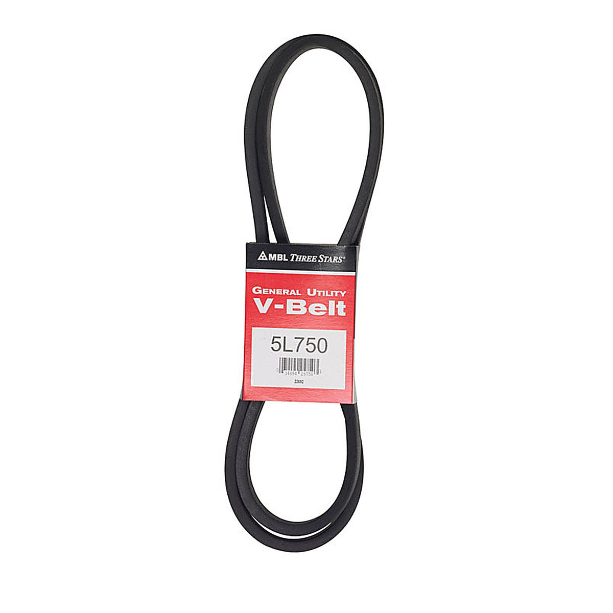Mitsuboshi 5L750A FHP 5L750 General Utility V-Belt 0.63 in. W x 75 in. L For Fractional Horsepower Motors