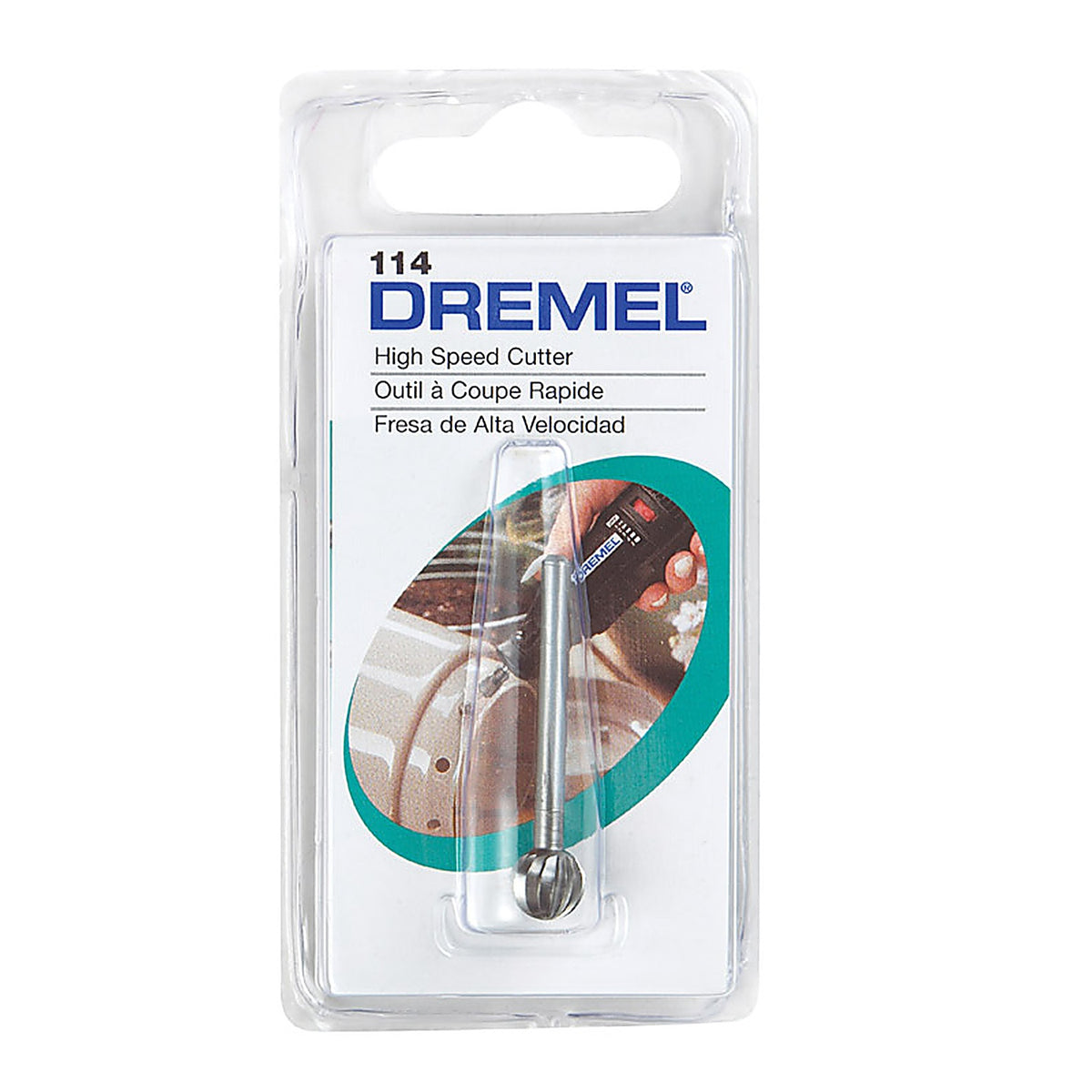 Dremel - 114 - 5/16 In. X 1.5 In. L High Speed Steel High Speed Cutter 1 Pack
