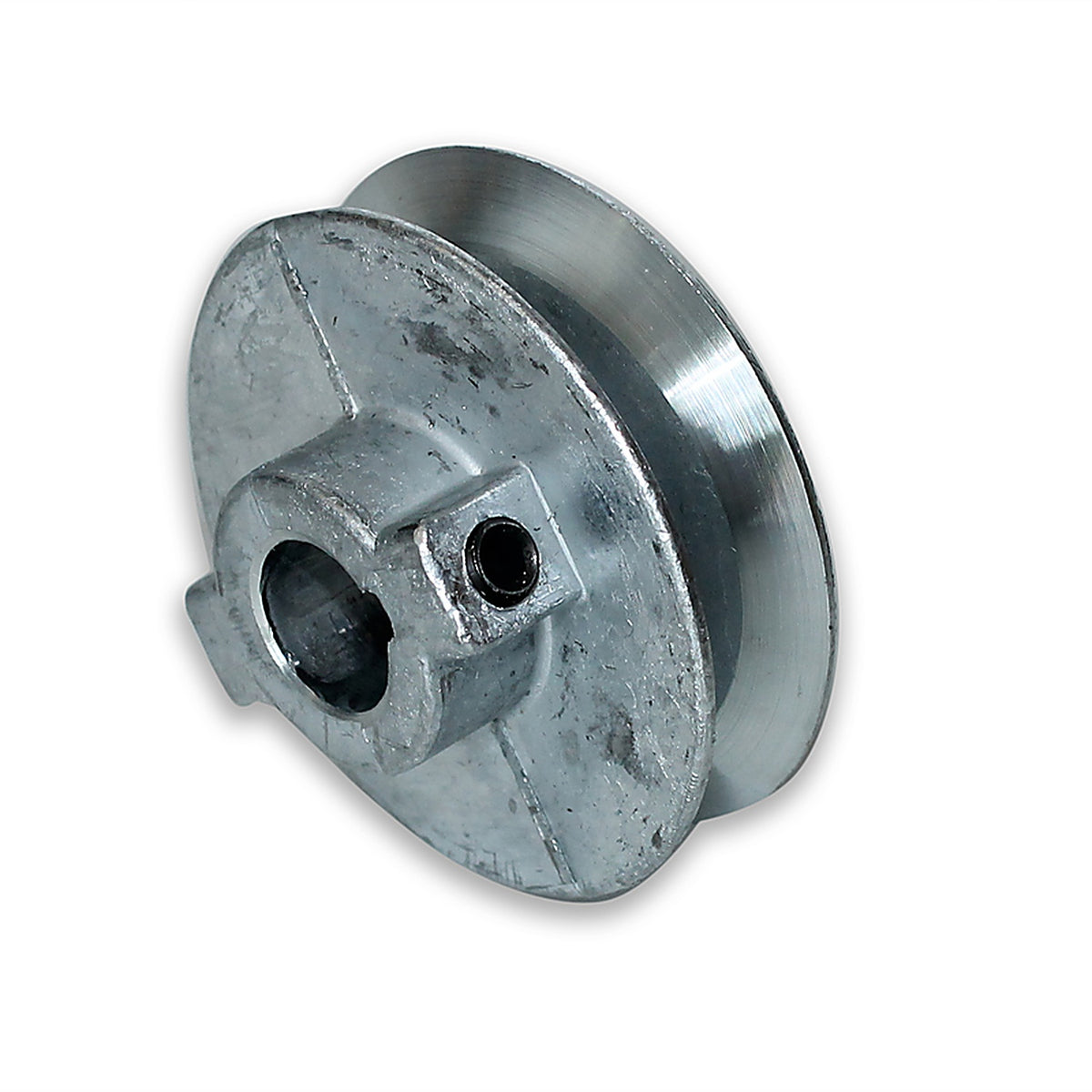 Chicago Die Casting 225A6 2 1/4 in. Dia. Zinc Single V Grooved Pulley