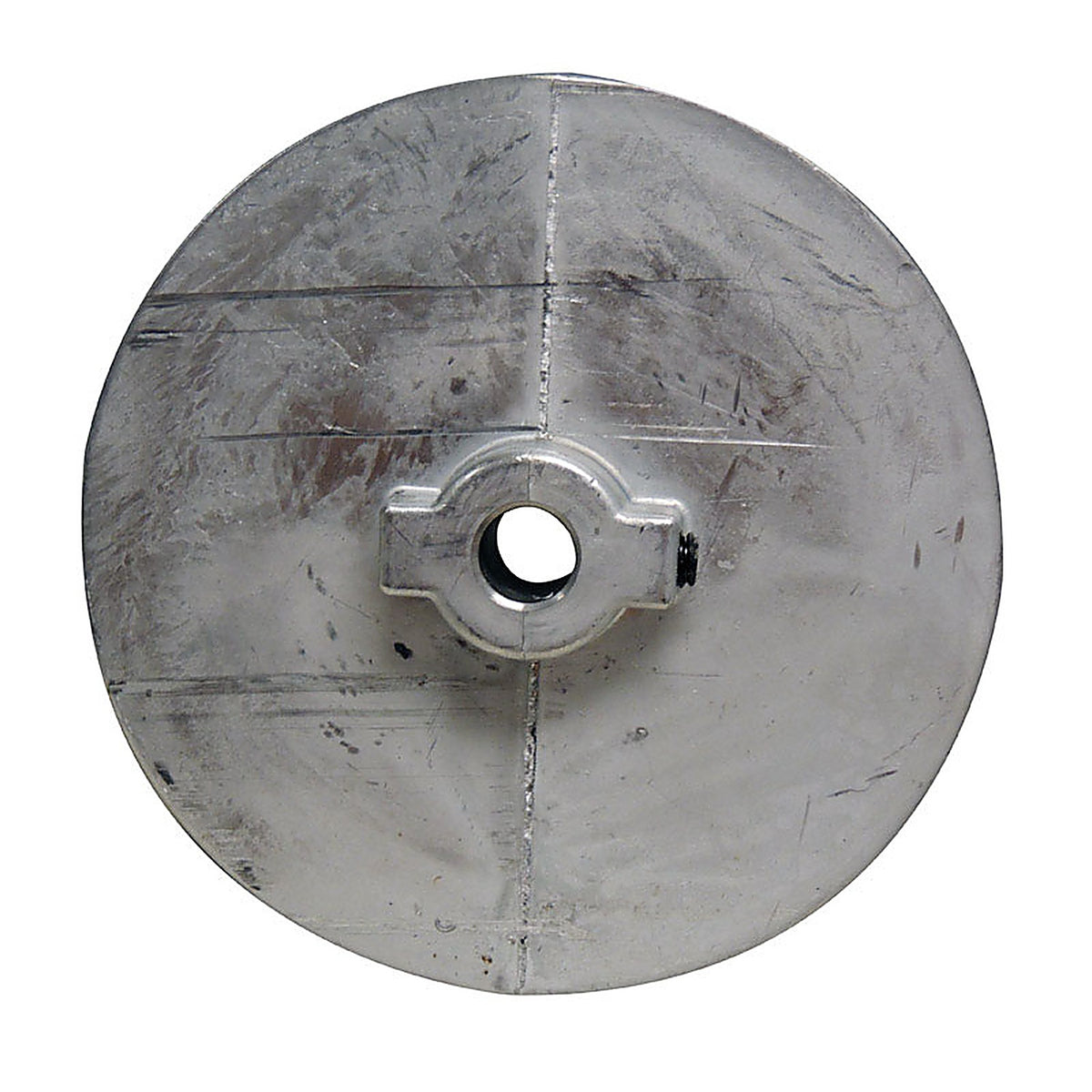 Chicago Die Casting 500A5 5 in. Dia. Zinc Single V Grooved Pulley