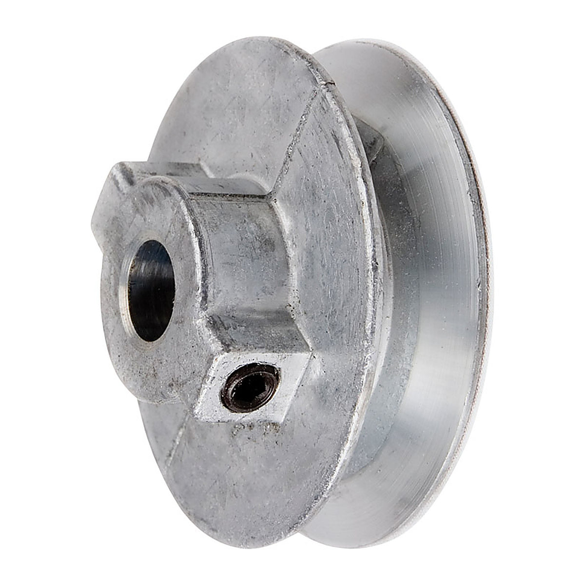 Chicago Die Casting 500A7 5 in. Dia. Zinc Single V Grooved Pulley
