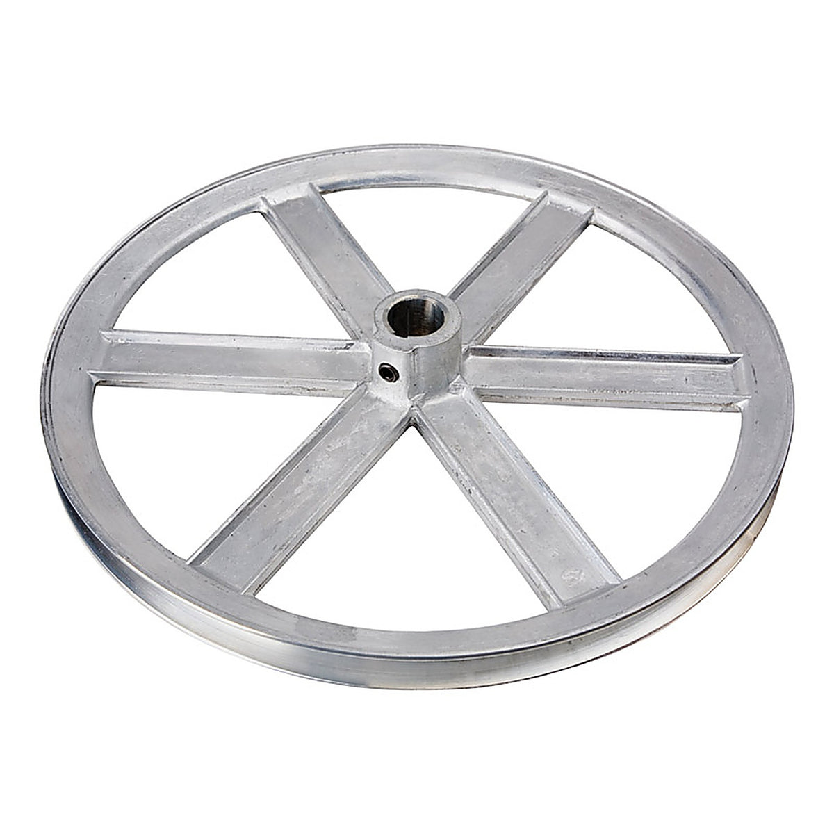Chicago Die Casting 600A5 6 in. Dia. Zinc Single V Grooved Pulley