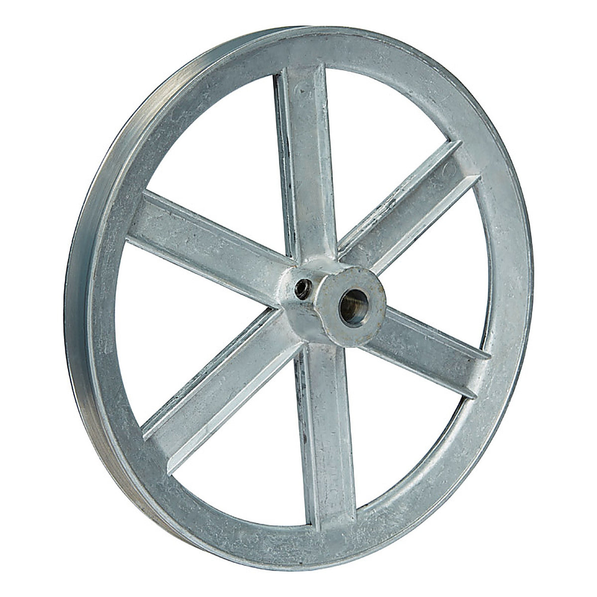 Chicago Die Cast - 1000A5 - 10 In. D X 1/2 In. D Zinc Single V-Grooved Pulley