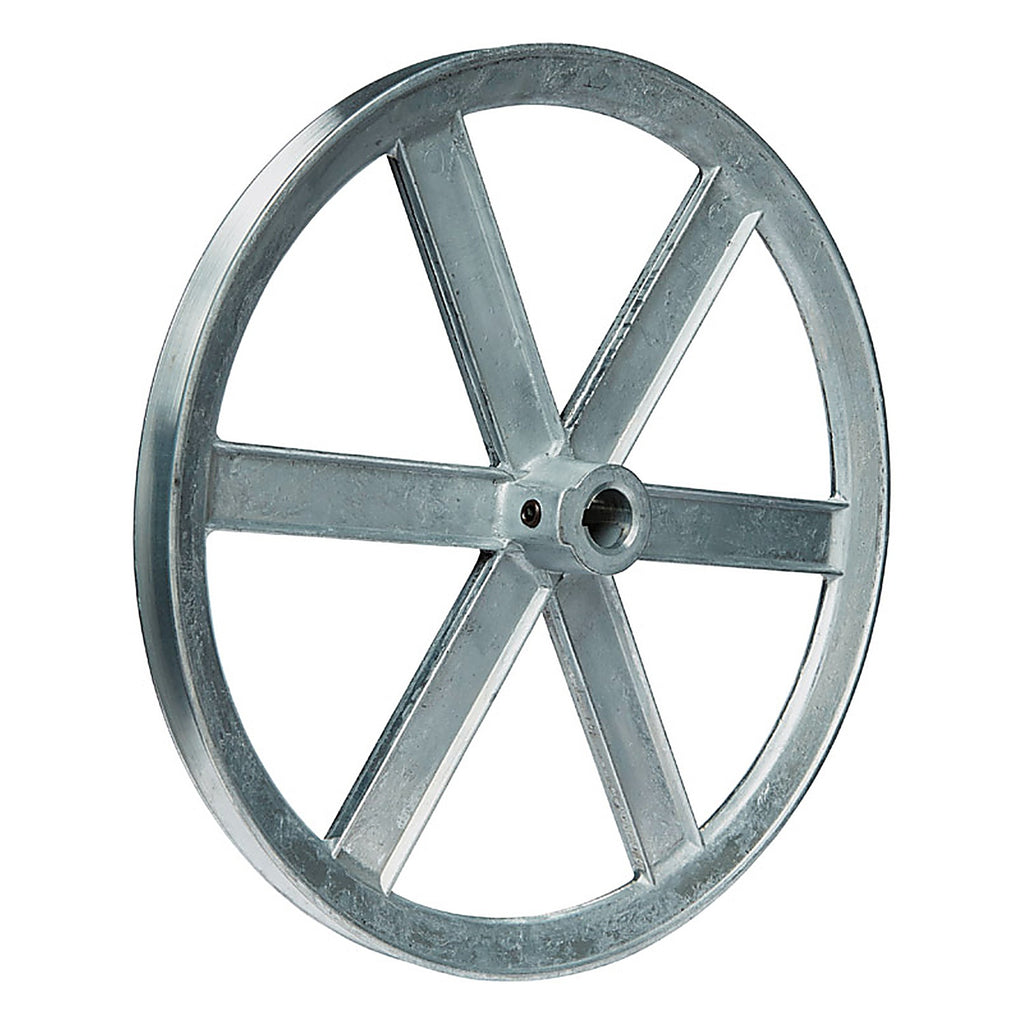 Chicago Die Casting 1000A7 10 in. Dia. Zinc Single V Grooved Pulley