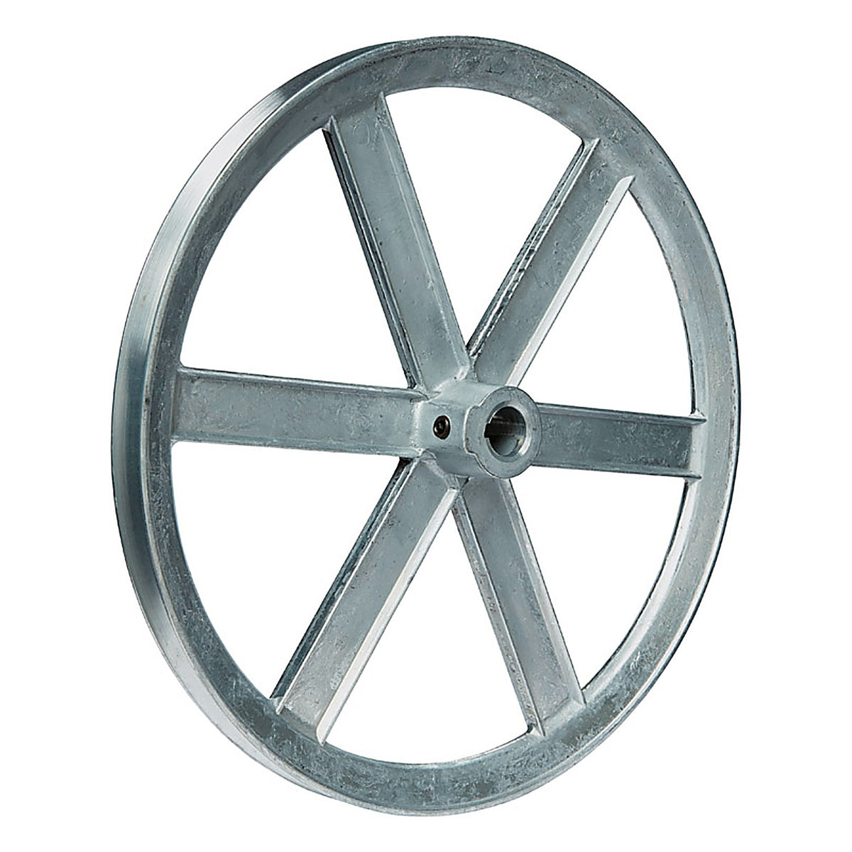 Chicago Die Casting 1000A7 10 in. Dia. Zinc Single V Grooved Pulley