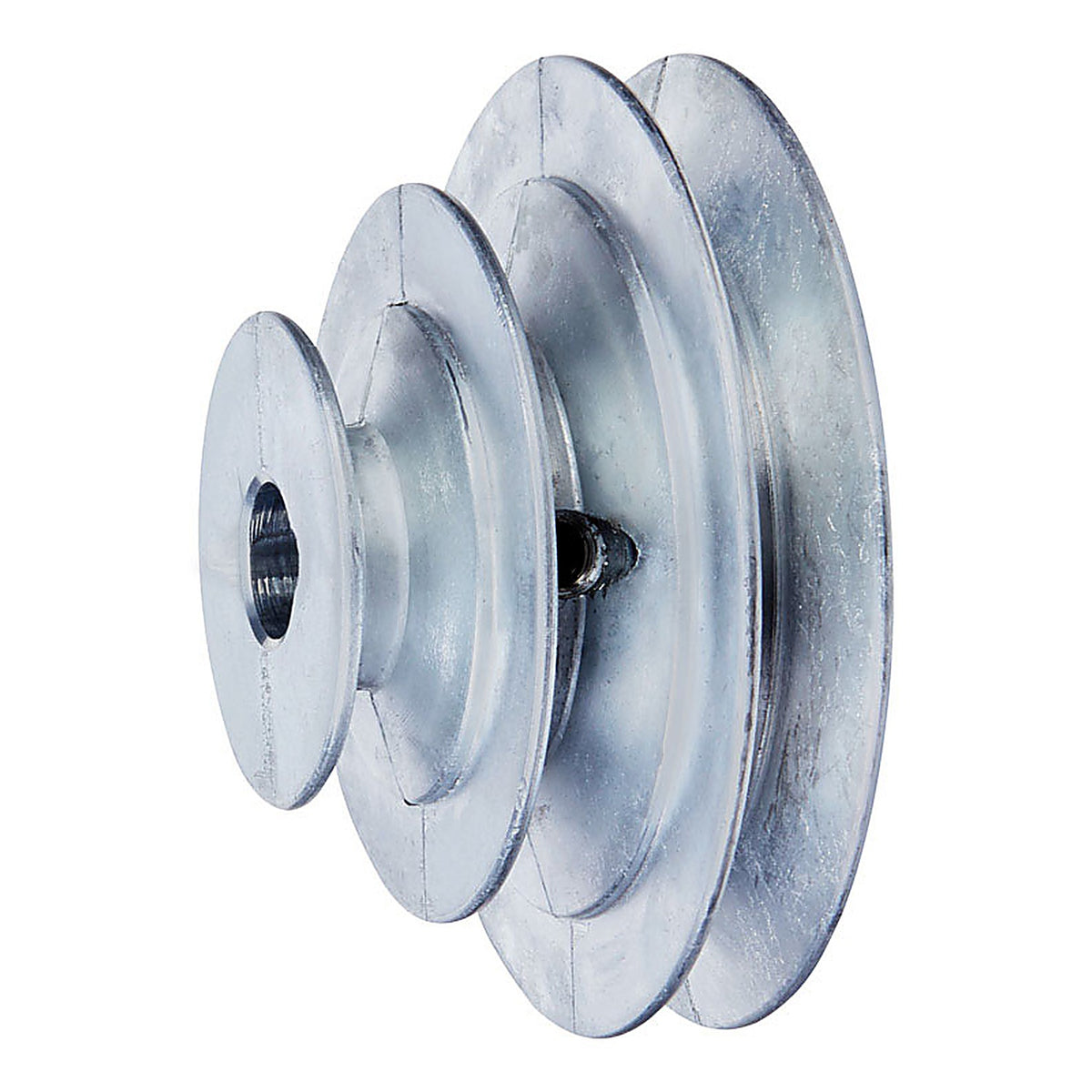 Chicago Die Cast - 1466 - 2/3/4 In. D X 5/8 In. D Zinc V-Groove 3-Step Pulley