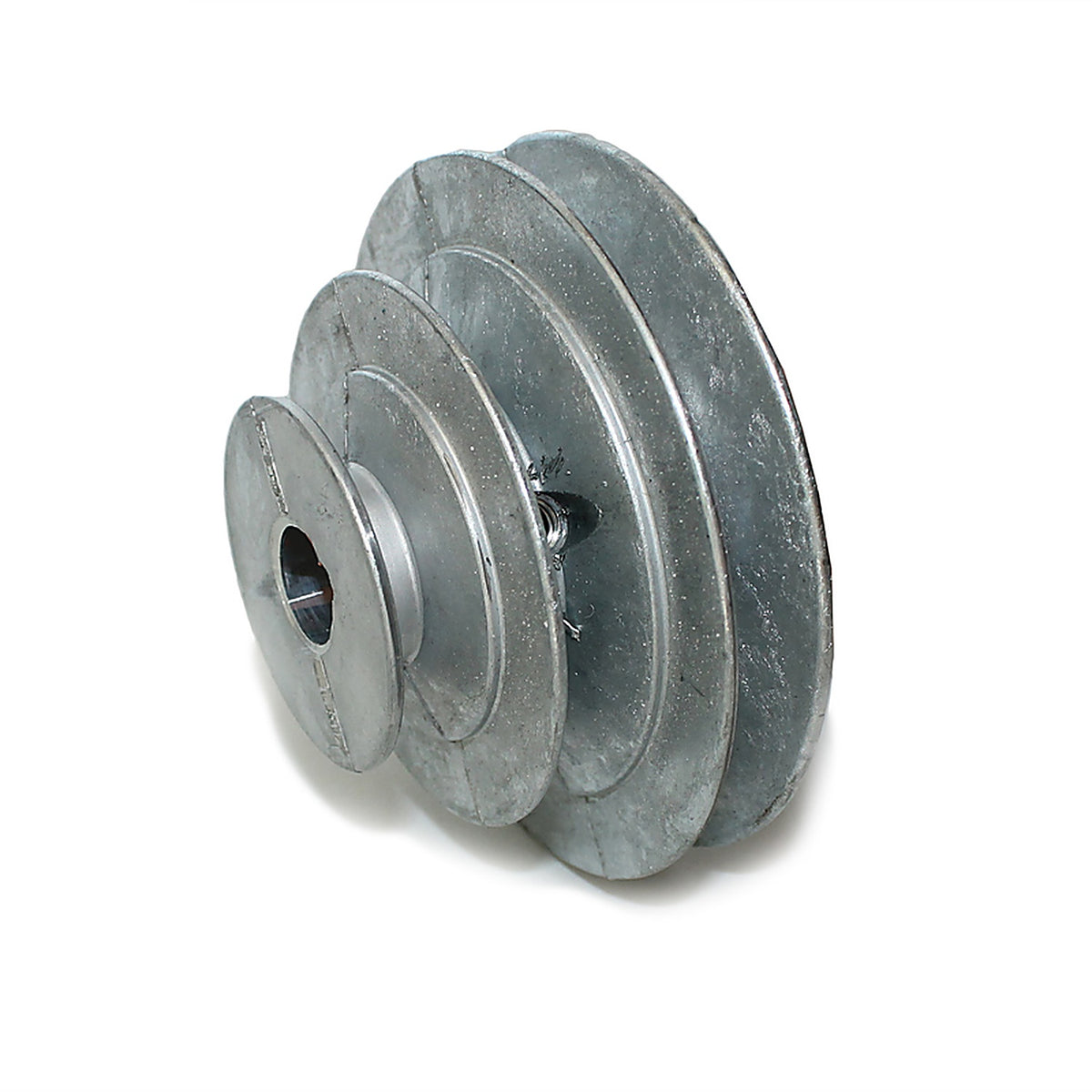 Chicago Die Cast - 1466 - 2/3/4 In. D X 5/8 In. D Zinc V-Groove 3-Step Pulley