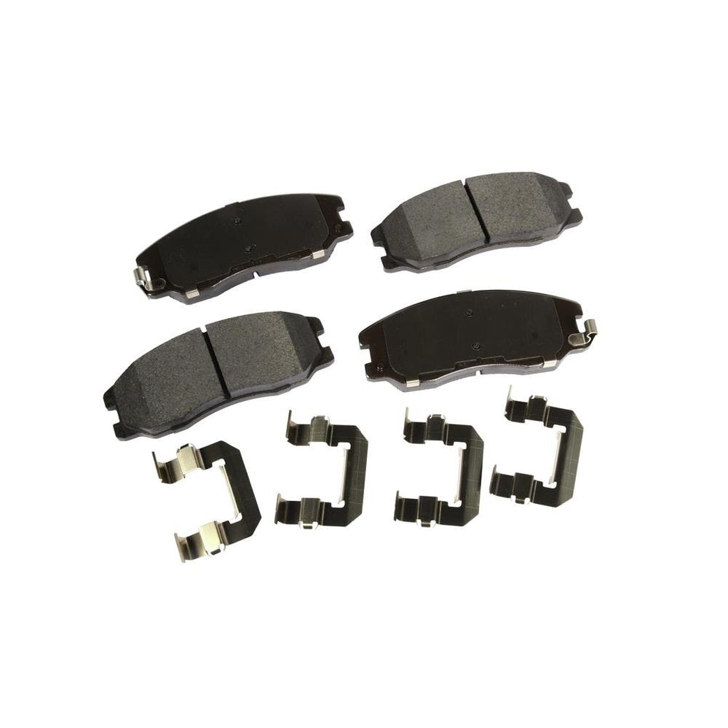 ACDelco 22850989 Front Disc Brake Pad Set with Clips 22850989