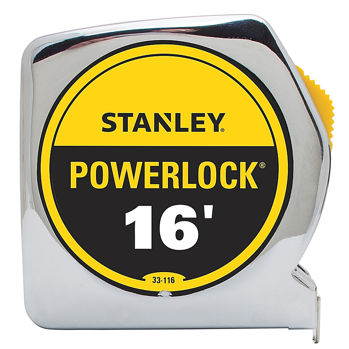 Stanley 33-116 PowerLock 16 ft. L x 0.75 in. W Tape Measure 1/Pack
