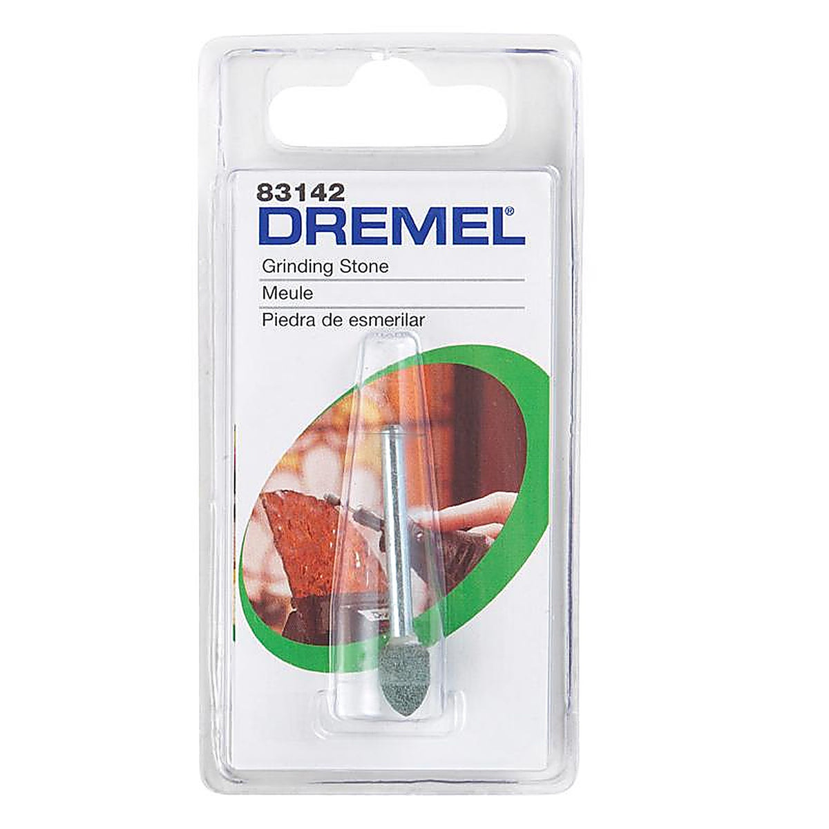 Dremel - 83142 - 9/32 In. D X 9/32 In. L Silicon Carbide Grinding Stone Conical 35000 Rpm 1 Piece