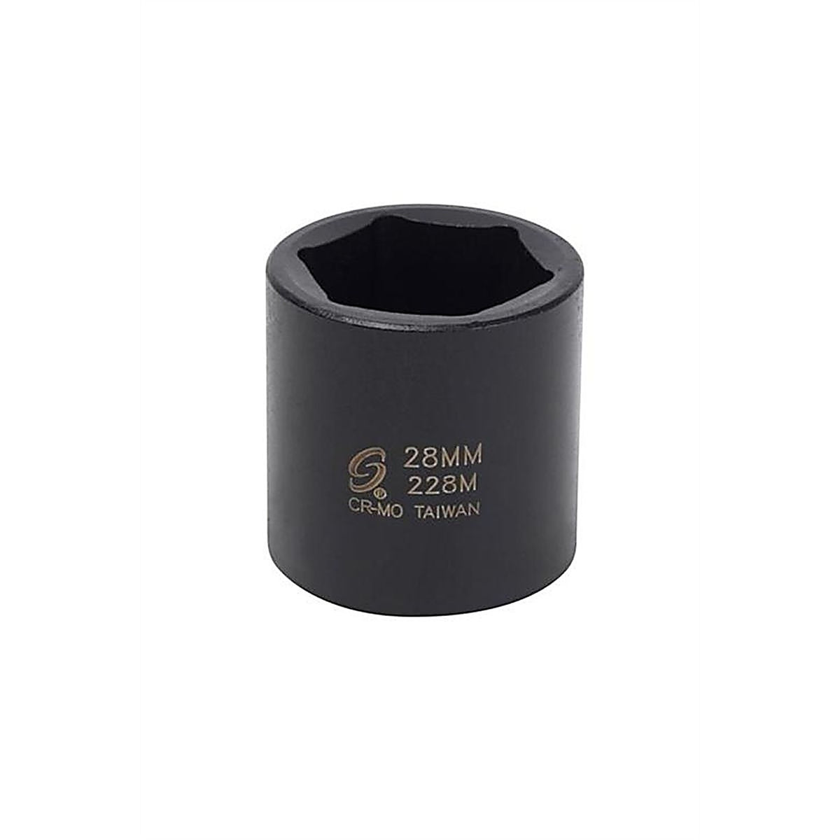 Sunex 228M 1/2in. Drive, Impact Socket, 28mm