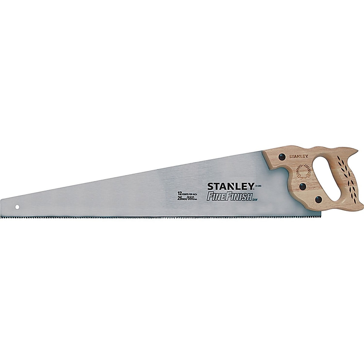 Stanley 20-065 SharpTooth 26 in. Steel Multi Fine Cut Saw 11 TPI Fine 1/pc.