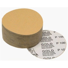Mirka 23-379-180 Gold 6in. PSA Autobox Discs, 100/box, 180-grit