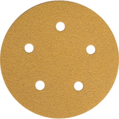 Mirka 23-645-800 Mirka Bulldog Gold Soft Grip Disc, 6 Inch, 15 Holes, 800 Grit, 20 Count
