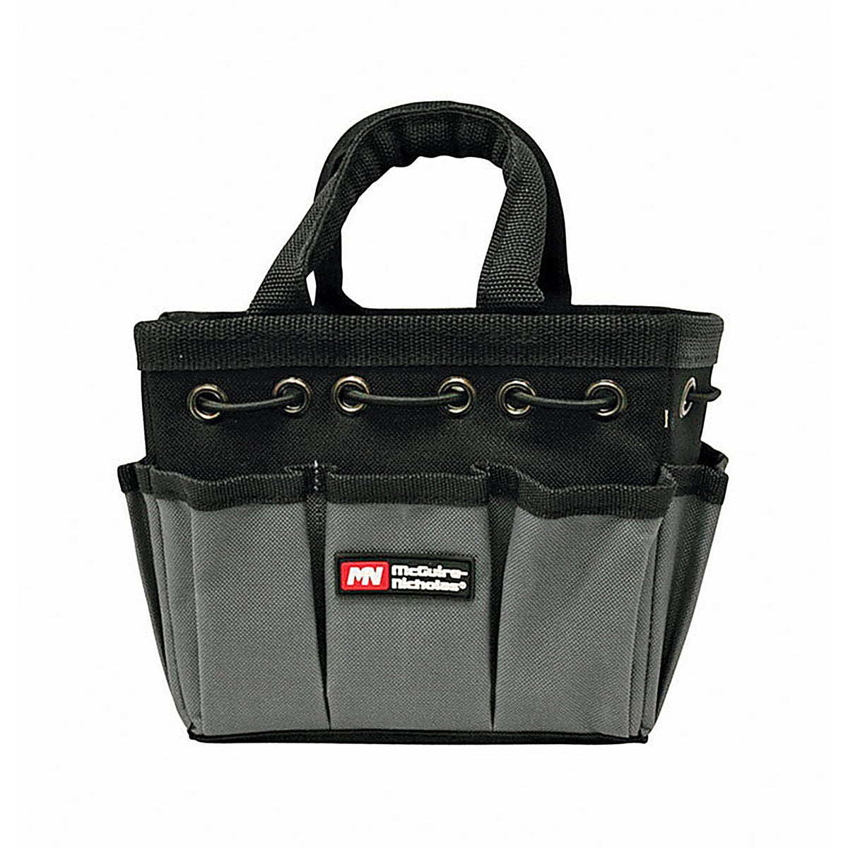 Mcguire-Nicholas - 22565-1 - 4 In. W X 6 In. H Polyester Tool Bag 8 Pocket Black 1 Piece