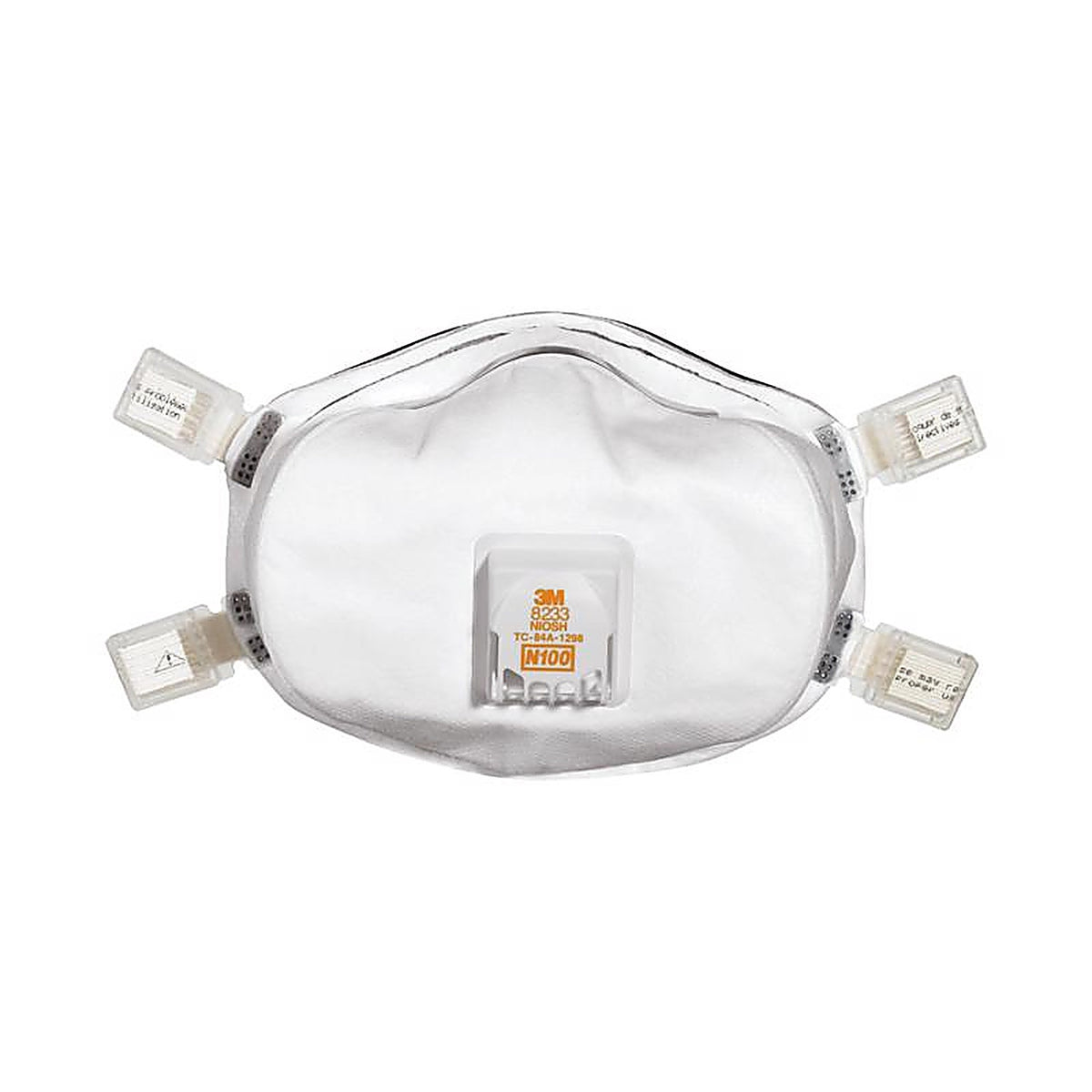 3M 8233 N100 Disposable Particulate Respirator White 1 pc